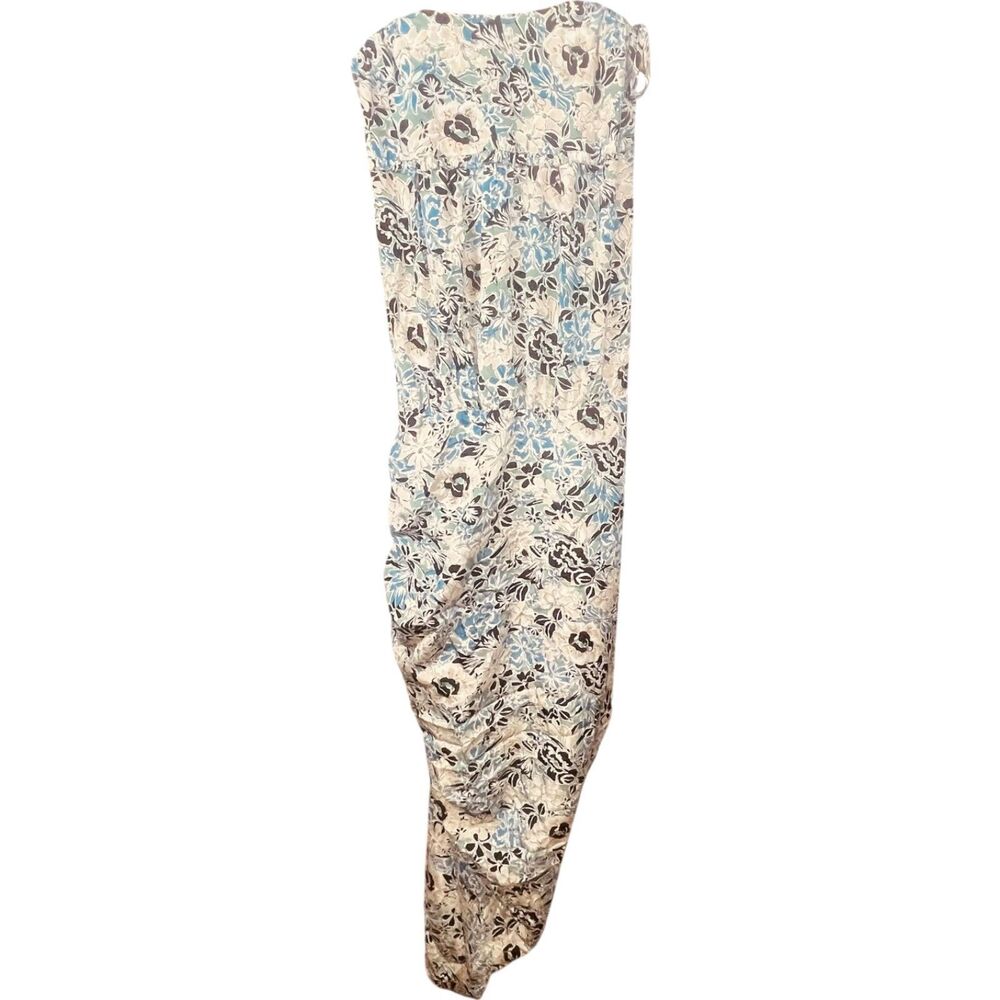 Veronica Beard Teagan Silk Ruched Plunge Maxi Dress Floral Print Size 2 EUC - Picture 11 of 15